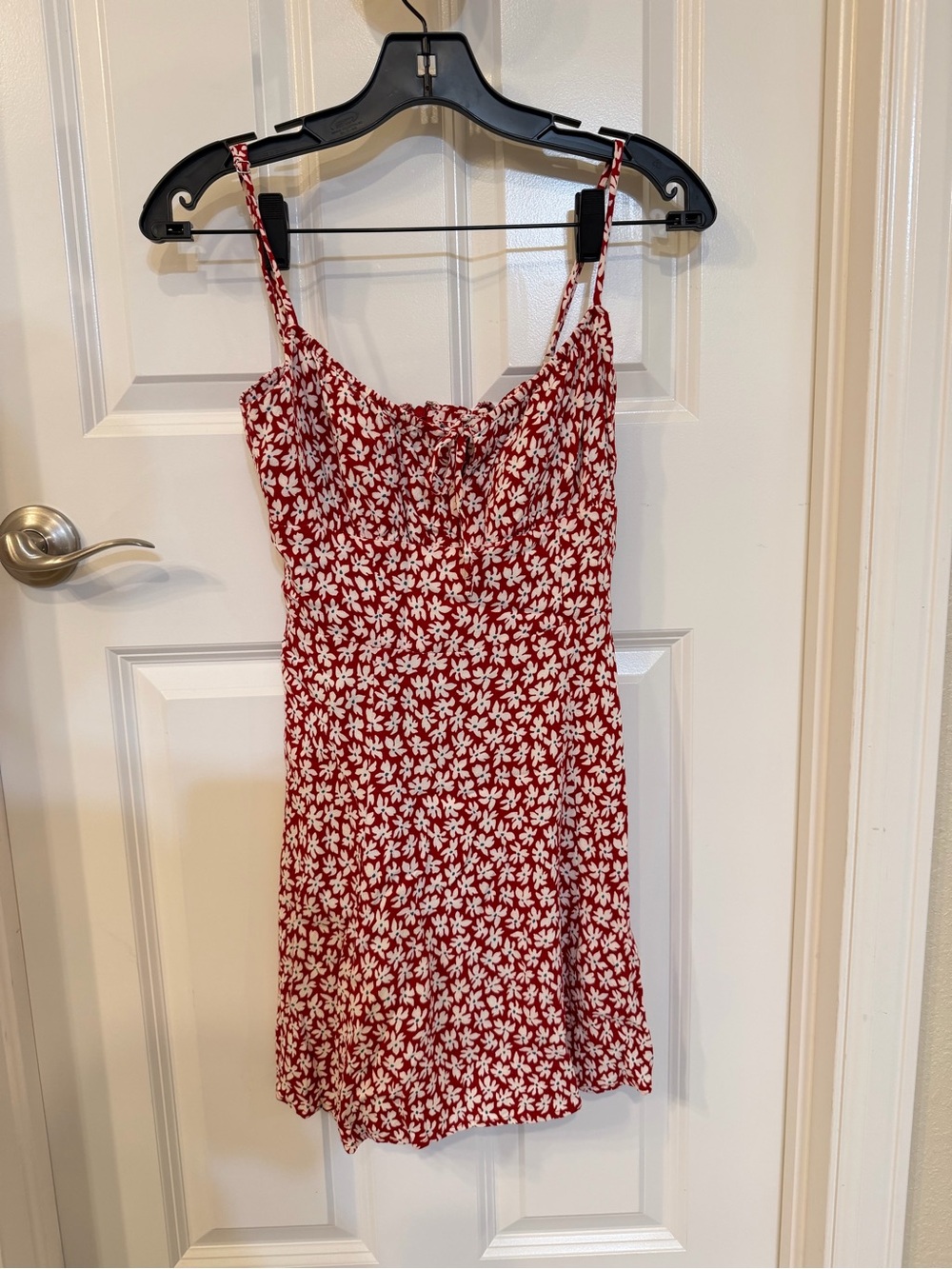 Reformation Abbott Dress Marita Red Floral Mini Dress Size 4